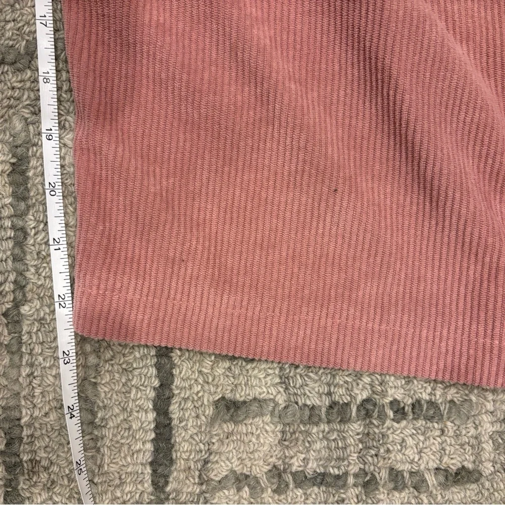 GENERIC BRAND PINK CORDS Pink Corduroy Pants loose flowy barrel leg pant preppy - Picture 8 of 8